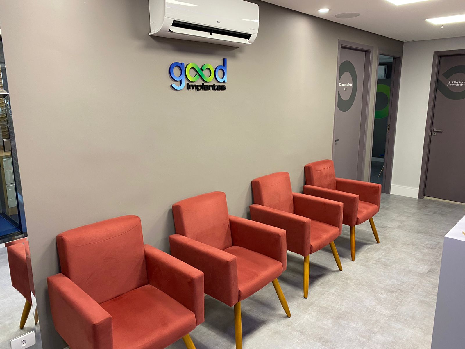 Consultório odontológico da Good Implantes