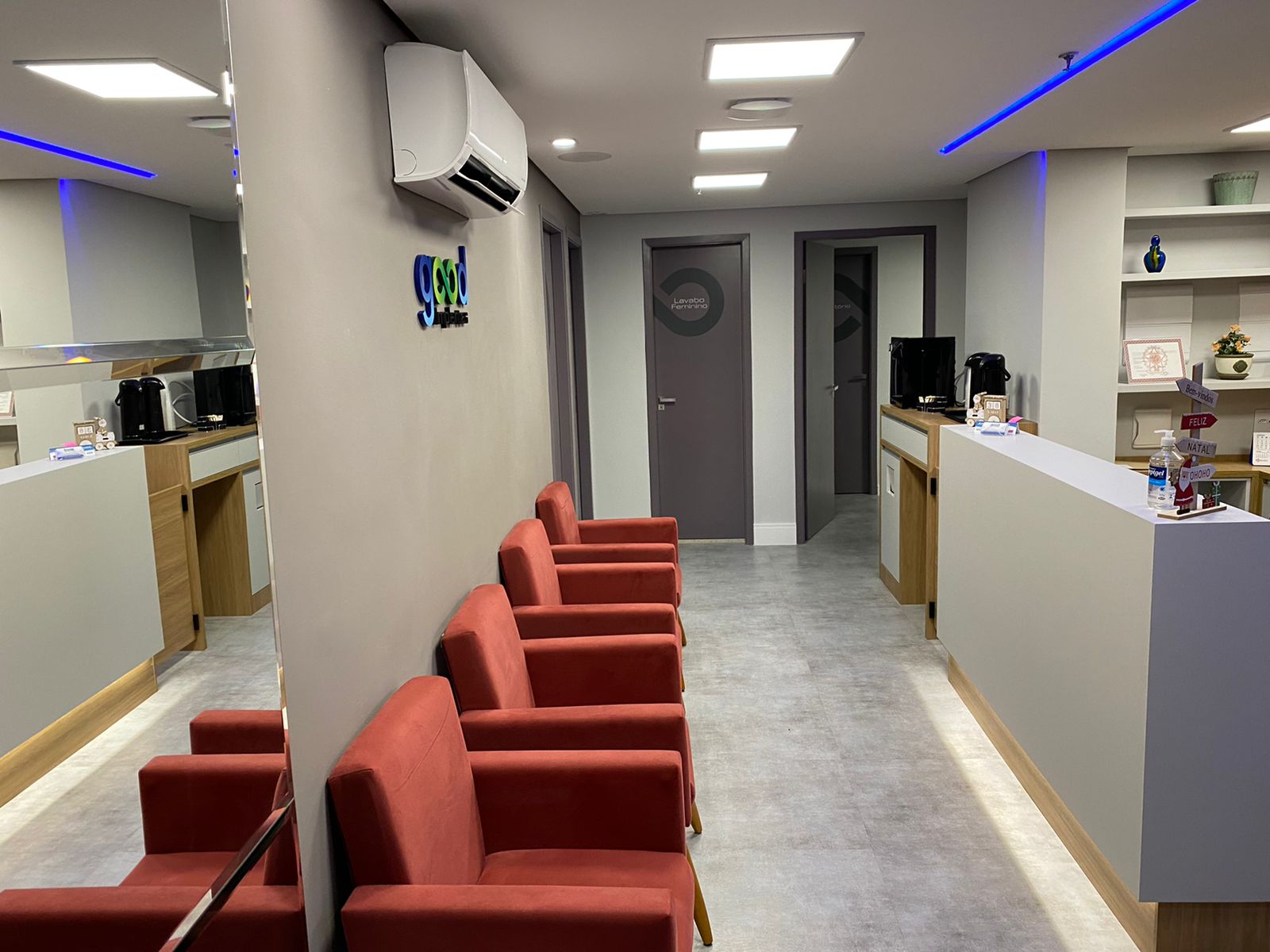 Estrutura interna da Good Implantes